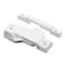 Prime-Line Window Sash Lock, 2-1/4 in. Hole Centers, Vinyl Composite Material, White, (Single Pack) F 2673 - alternate 1